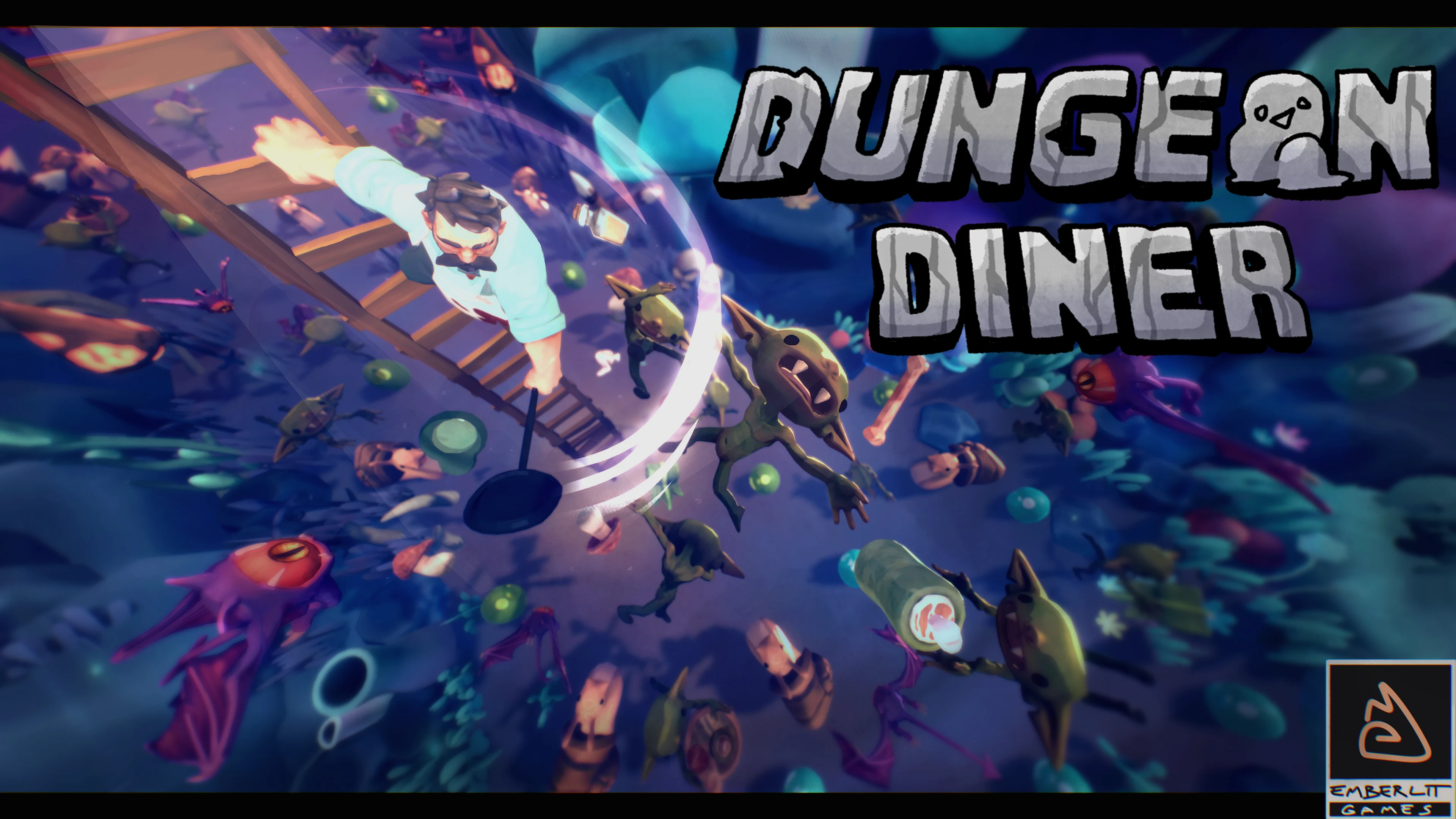 Dungeon Diner Title Screen